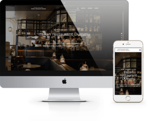 飲食店サンプルサイト